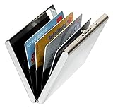 RFID Shieldex Credit Card Holder, Stainless Steel