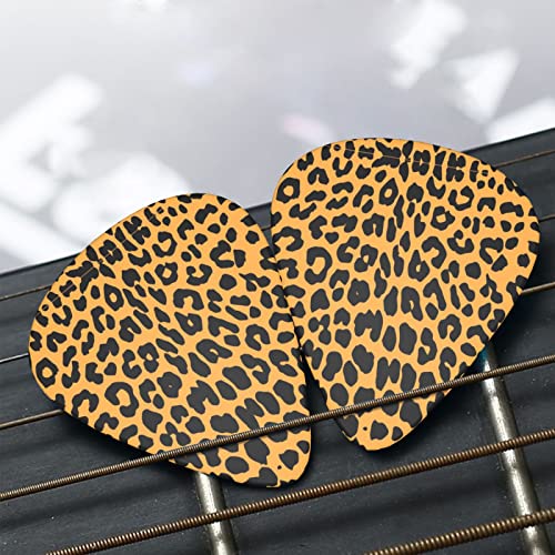 Ensemble de 12 médiators de guitare imprimé léopard pour guitare acoustique, guitare électrique, contrebasse, ukulélé - Les Beatles, Paul McCartney, John Lennon, RIngo Starr, George Harrison Ensemble de 12 médiators de guitare imprimé léopard pour guitare acoustique, guitare électrique, contrebasse, ukulélé – Image 8