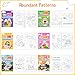JAPBOR The Ten Commandments Coloring Books - 24PCS Christian Coloring Books Bulk 10 Commandments Crafts for Kids, Religious Party Favor Jesus Bible Sunday School Painting Drawing Booklet