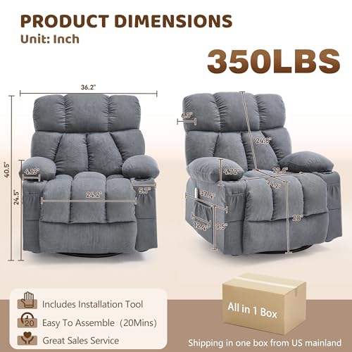 Luxury massage chair recliner
