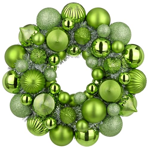 13 Zoll/33cm Weihnachtskranz, Türkranz, Weihnachtlicher...