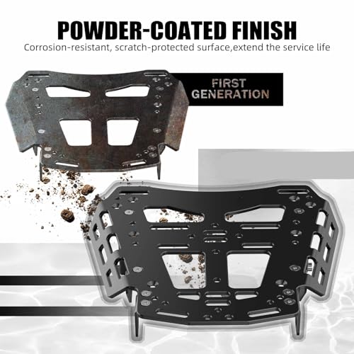 Porte-Bagages Arrière pour Suzuki DR650 Structure Renforcée Haute Résistance - 3