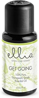 Ellia Diffuser Essential Oil | Get Going Blend| 15ml, 100% Pure, Therapeutic Grade