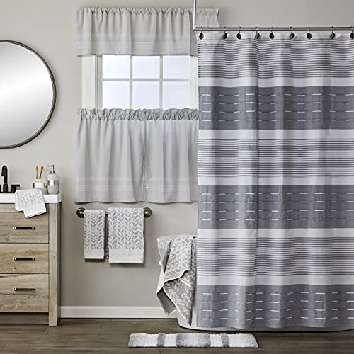 Skl Home By Saturday Knight Ltd. Distressed Leaves Hand Towel (2-Pack),Gray #TOP7