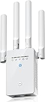 Vista 1 de Mejor Extensor de Señal WiFi 2026 - Extensor de Señal WiFi 6 Veces Más Rápido para el Hogar, Largo Alcance hasta 15,588 Pies Cuadrados, Repetidor