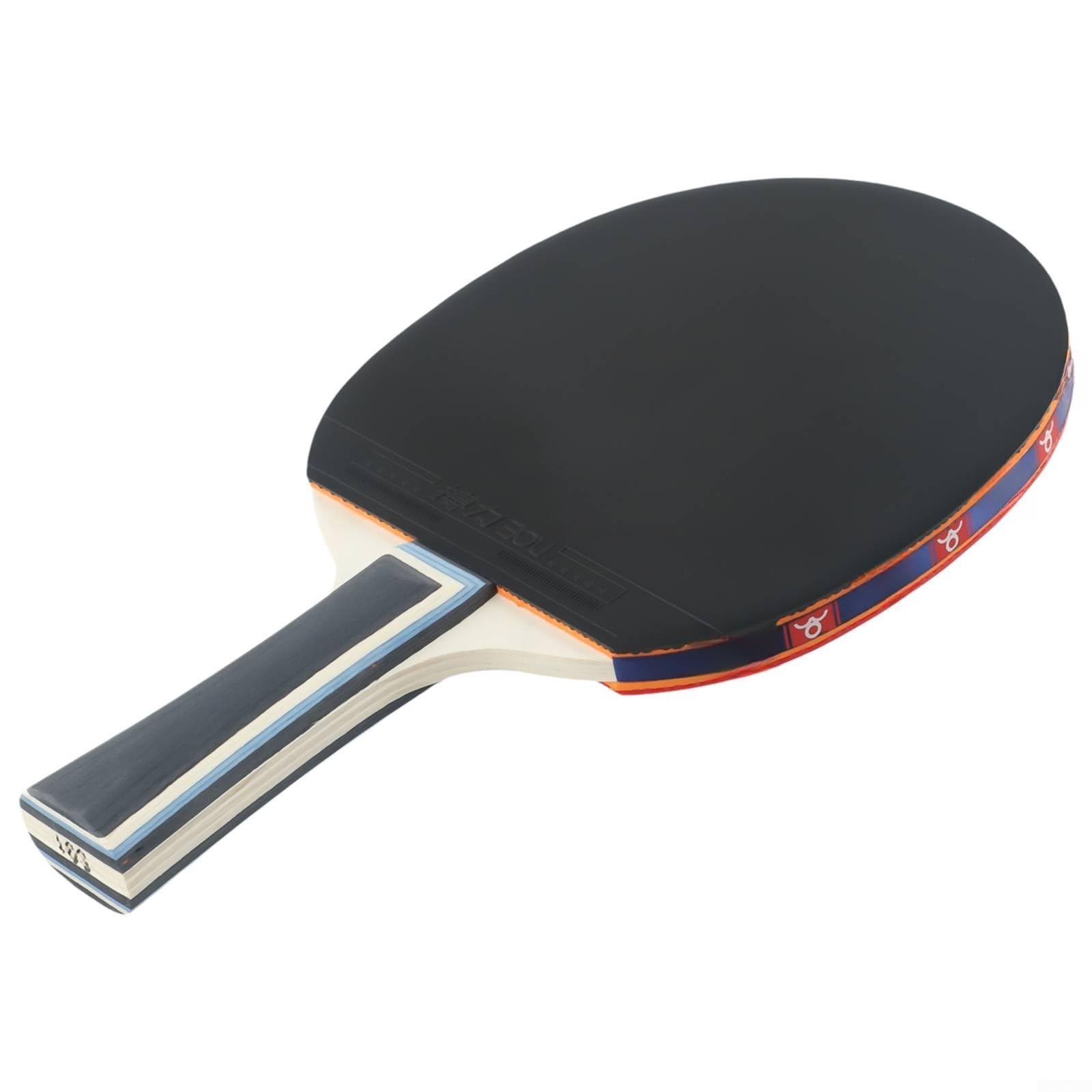 Racchetta da ping pong a 7 strati in legno con manico lungo per racchetta da ping pong per giocare a tutto tondo stile offensivo tipo di attacco con stabilità difensiva