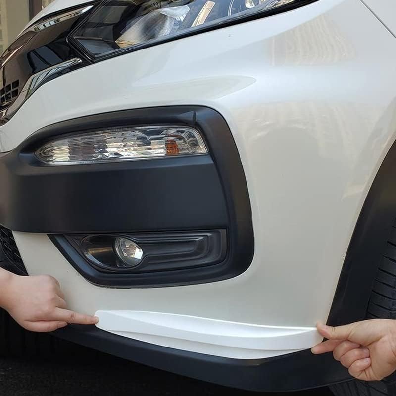 Miniatura 5 de BetterJonny Protector universal de fibra de carbono para parachoques de esquina, 4 tiras de goma anticolisión para la mayoría de los automóviles