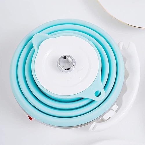 Miniatura 3 de Hervidor eléctrico plegable, Hervidor de viaje,Cambio automático de doble voltaje,Hervidor de viaje portátil con control de temperamento, Hervidor