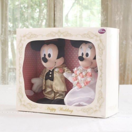 Amazon ディズニーキャラクターズ キャラクターウェルカムドール ブライダル ミッキー ミニー洋装 M ノーブランド品 生活雑貨