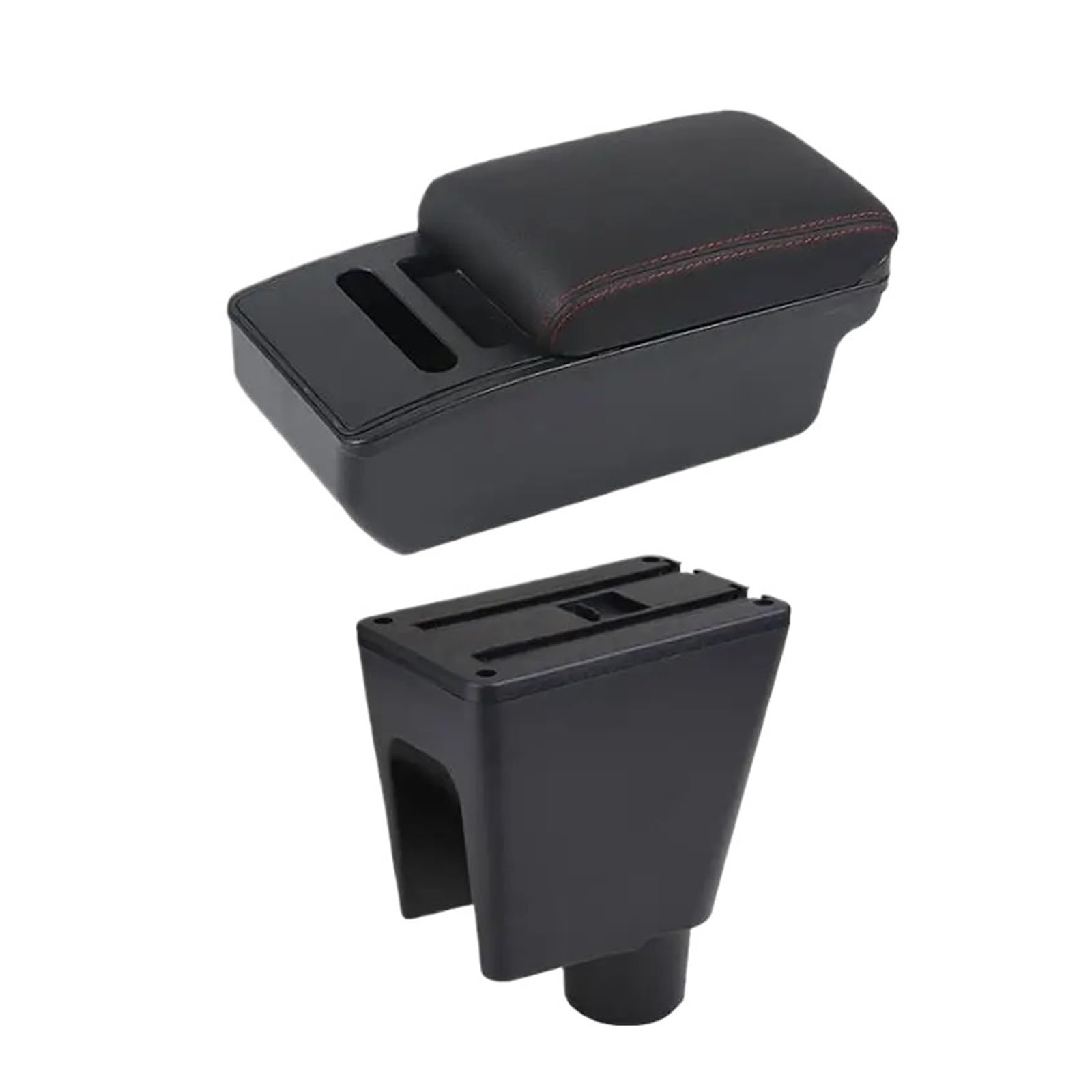 UMDJJU For Chevrolet For Spark 3 III For Aveo T200 Car Armrest Box For Arm Rest Center Console Storage Car Centre Console Armrest Box(B2 Red Line)