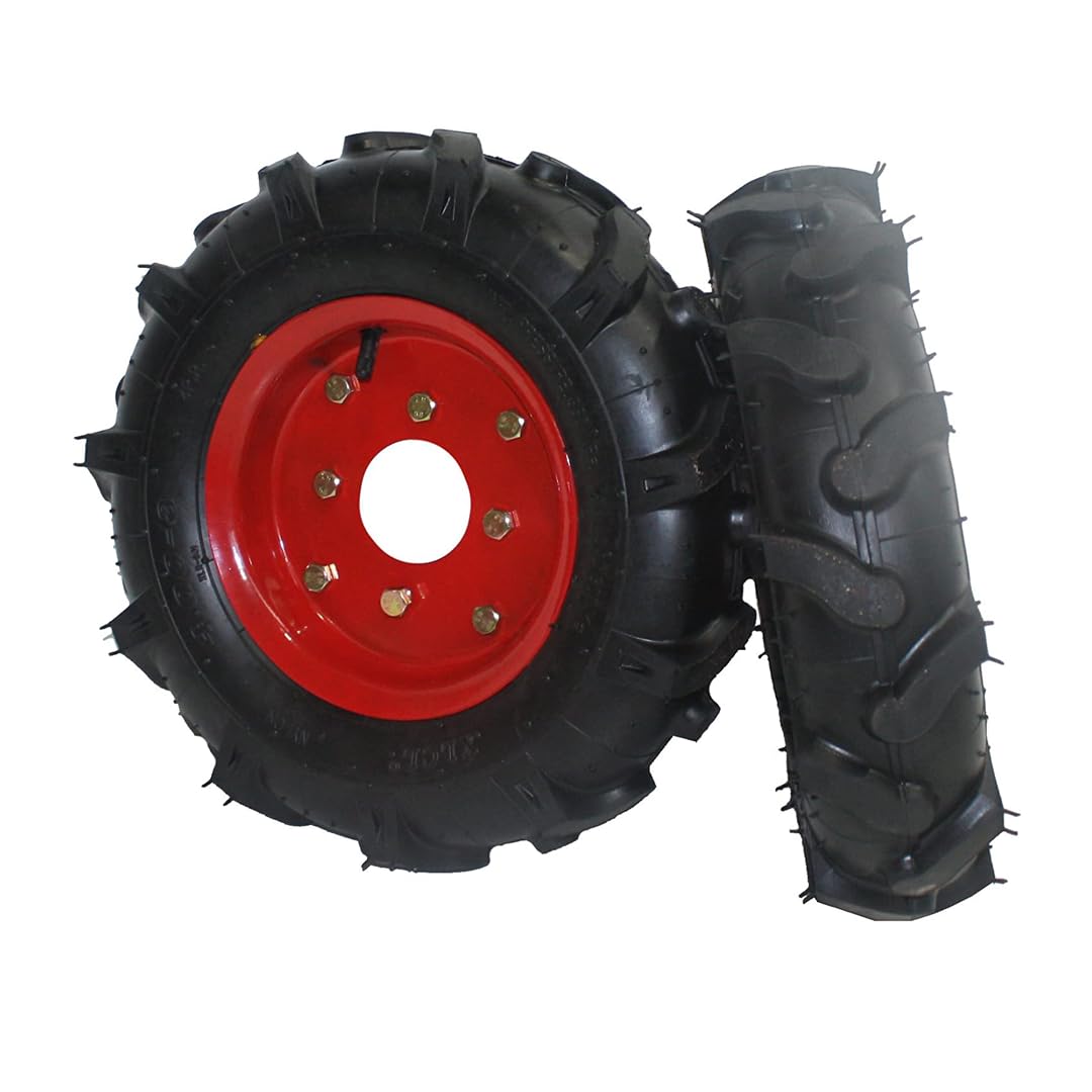 Bricoferr Par de Ruedas Agrícolas 500x10