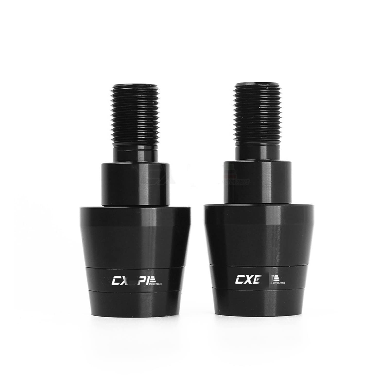 Poignée de moto Yamaha FZ6 noire pour éliminer les vibrations du guidon