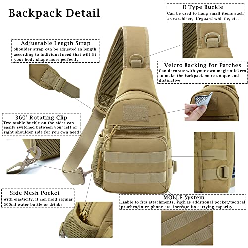 Long Keeper Tactical Crossbody Sling Bag - Image 3