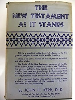 Hardcover New Testament As it Stands, The Book