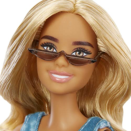 Muñeca Barbie Fashionistas Doll #173 Tie-Dye Romper miniatura 4