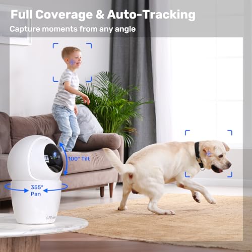 Indoor-Camera-3K-5MP-Super-HD-Pet-Dog-Camera-245Ghz-Plug-in-WiFi-Security-Camera-PanTilt-Baby-Monitor-with-Phone-App-AI-Motion-Detection-Auto-Tracking-2-Way-Talk-Night-Vision