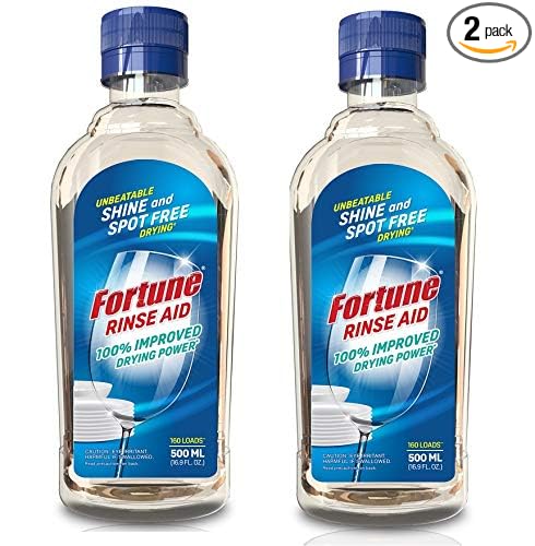 Fortune Dishwasher Rinse Aid liquid (Pack of 2) Fortune Dishwasher Rinse Aid liquid (Pack of 2)