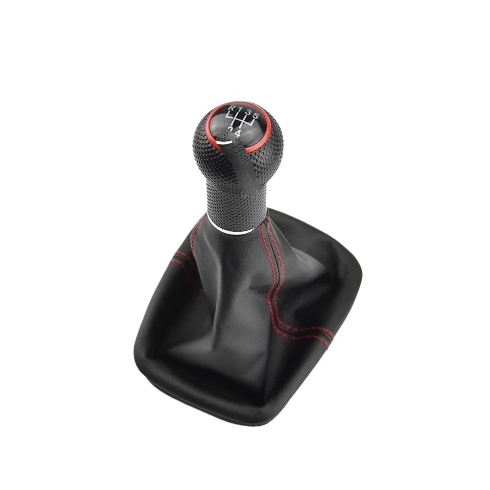 Uieowhn 5 Speed-Red Car Manual Gear Shift Knob For Passat 35I 5 Speed Car Gear Shift Stick Knob(5 Speed-Red)