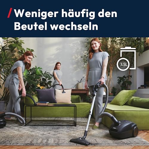 Hoover Telios leiser Boden-Staubsauger mit Beutel | Parkettdüse | 700 W – Ansicht 5
