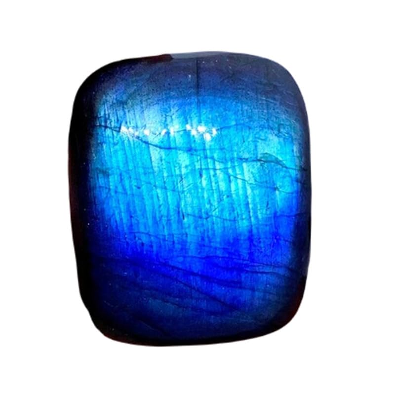 Labradorite naturelle 23x20x7mm pour fabrication bijoux DIY bague et collier