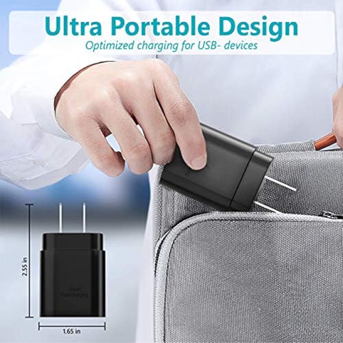 Image of TT&C 2-Pack 30W USB C Charger Block, Wall Power Adapter for iPhone 17,16,15 | PD 3.0 fast charging Block, Compatible with iPhone 17 /16 /15 /14 /13 Pro Max series, iPad, Pro & Galaxy S26 /S25 /S24 (Black)