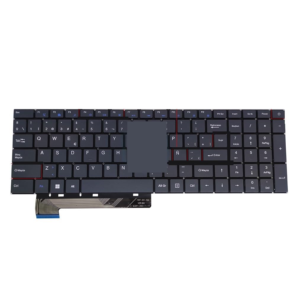 Clavier Gateway MB3501063 touches grises ultra réactives
