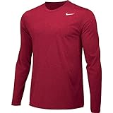 Nike Legend 2.0 長袖Tシャツ (ユニバーシティレッド/ブラック、L)