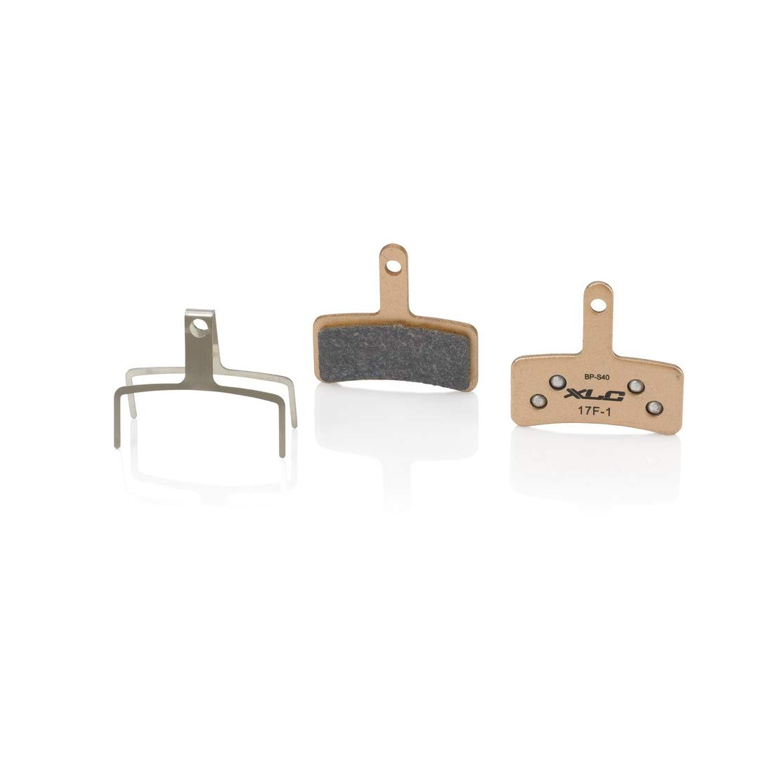 XLC Unisex - Adult Disc Brake Pads BP-S40, Gold, One Size