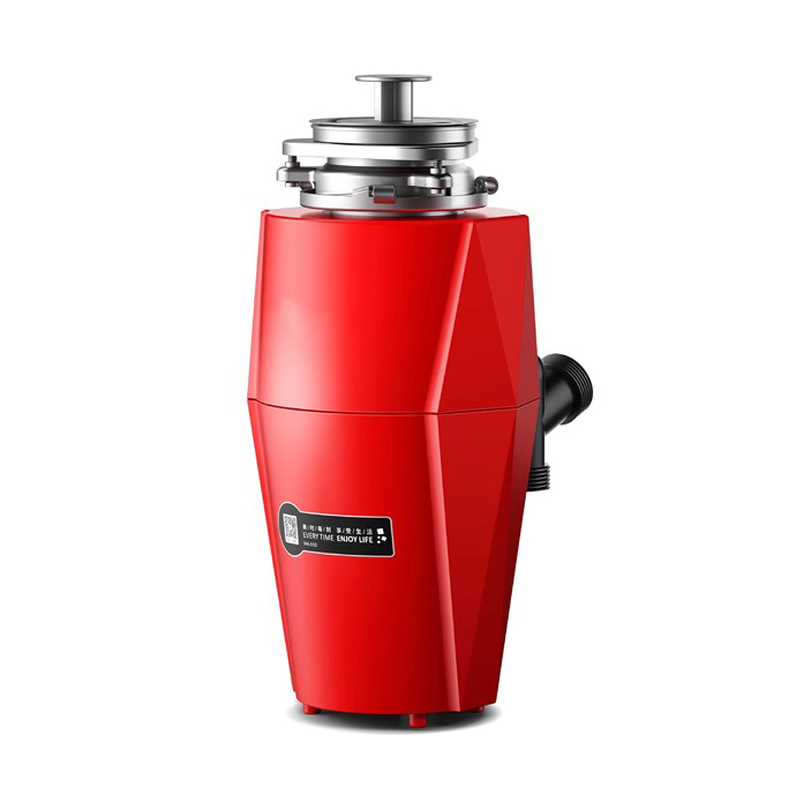 Triturador de Basura con recogedor de Alimentos, triturador de residuos domésticos, triturador de residuos de Cocina con Interruptor Inteligente inalámbrico, Apagado automático en 5 Minutos, Apto par