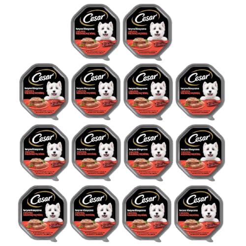 Produktbild von Cesar Klassik-Terrine Nassfutter mit Rindfleisch und Leber für ausgewachsene Hunde - 14 x 150 g