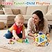 22-in-1 Baby Busy Board Activity Cube Toys, Montessori Toy for 1 Year Old Toddlers, Educational Learning Sensory Travel Toys for Infant 6-12 12-18 Months, 1st Baby Easter Gifts for Boys Girls