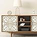 RoomMates RMK10687WP White and Metallic Gold Shatter Geometric Peel and Stick Wallpaper 20.5