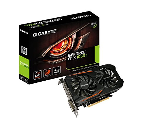Gigabyte Geforce GTX 1050 Ti OC 4GB GDDR5 128 Bit PCI-E Graphic Card (GV-N105TOC-4GD) (Certified Refurbished)