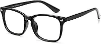 Cyxus Óculos De Computador Com Bloqueio Luz Azul, Armação Quadrada, Clássica, Retrô, Lentes Transparentes, Para Mulheres E Homens