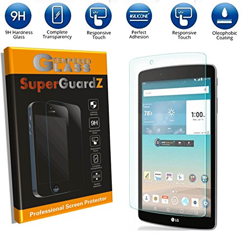[2-Pack] For Lg G Pad F 8.0 - Superguardz Tempered Glass Screen Protector, 9H, 0.3Mm, 2.5D Round Edge, Anti-Scratch, Anti-Bubble #TOP15