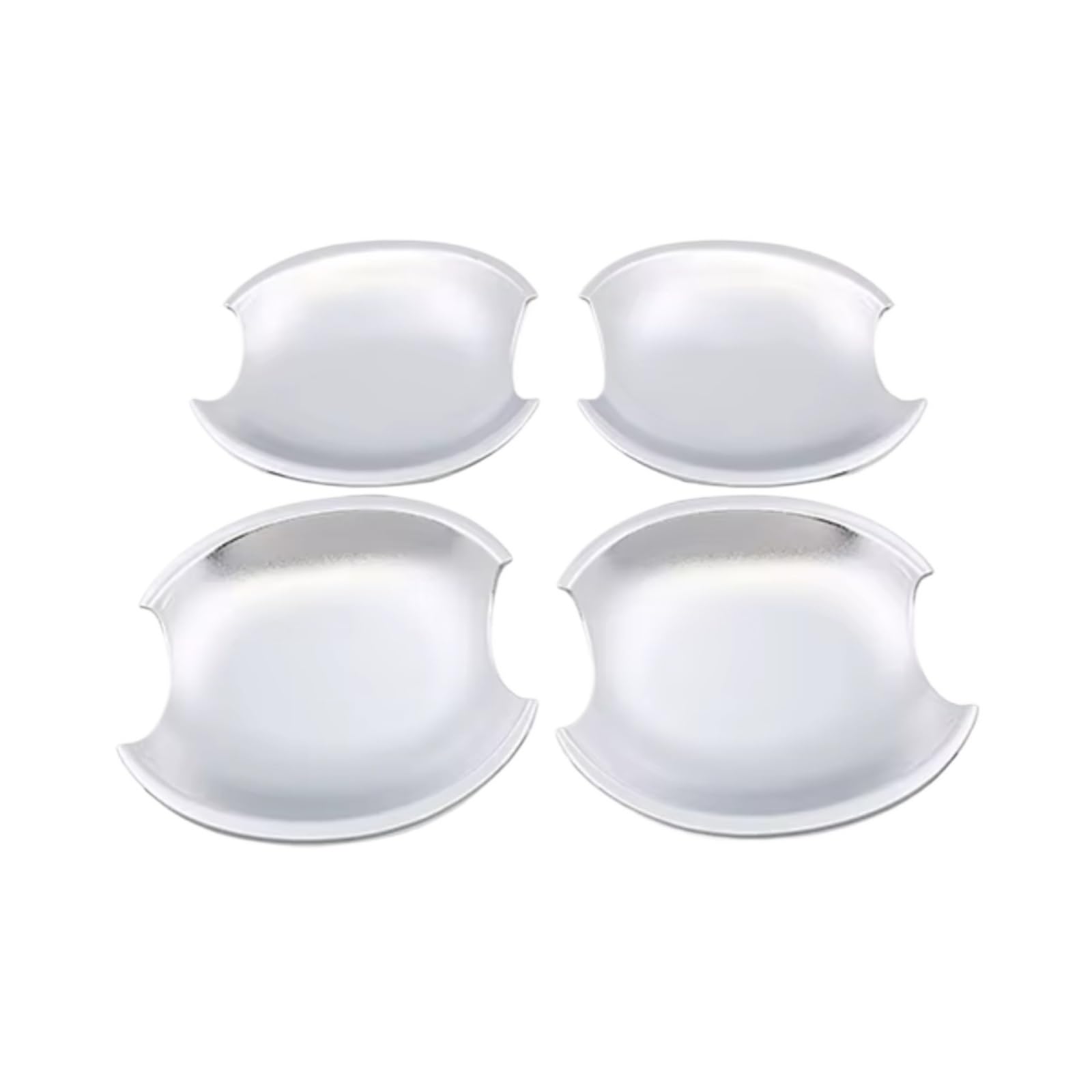 Qdzvalumv Bowl 4 Door Car Door Handles Cover Shell Compatible With For Flex 2009-2019 Car Exterior Door Handle Cover Stickers Trim Set Replacement Parts(Bowl 4 Door)