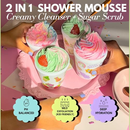 Image of Unicorn Crush Whipped Cream Shaving Butter + Shower Mousse | Shaving Cream | Body Butter for Women