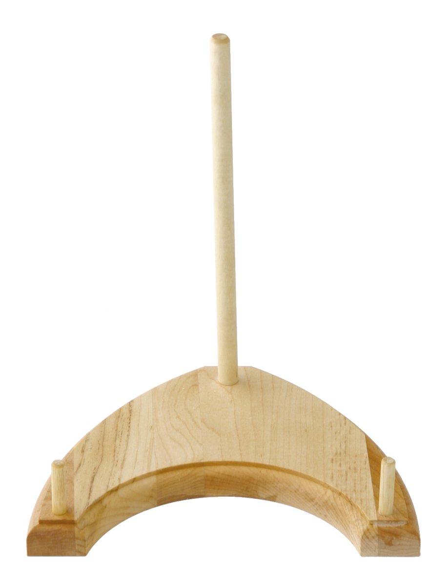 J.K. Adams 8-1/2-Inch-by-6-1/2-Inch Maple Wood Bowl Stand