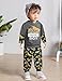 Toddler Boy Clothes 2T-3T MAMAS BOY Truck Outfit Fashion Fall Winter Clothes Truck Print Black Hoodie Sweatshirt + Tie-Dye Pants 2-Piece Sets