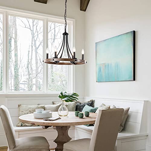 Shingjiao 6202109-6A Farmhouse Chandeliers thumb #6