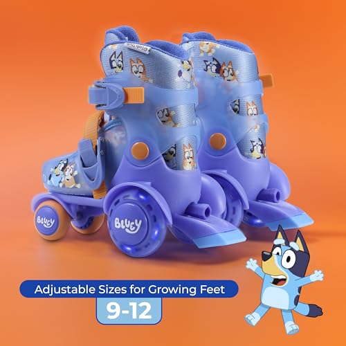 Image of Trainer Skates for Kids, Light Up LED Wheels, Adjustable
