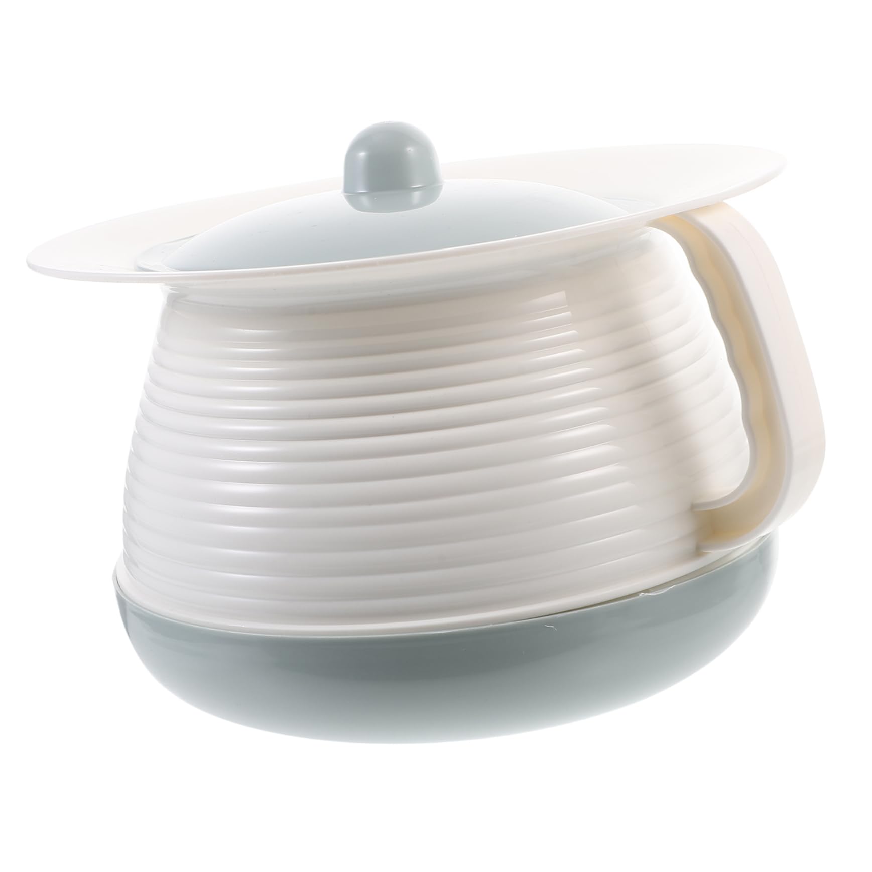 Beavorty 1pc Children's Potty Urinal Spittoon with Lid Night Urine Pot Vase Urinals for Men Car Chamber Pot Outdoor Container Outside Household Spittoon Handheld Adult Potty Plastic