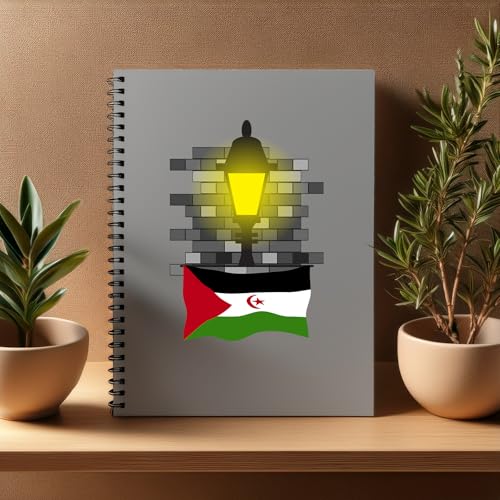 Cahier A5 Bricks Western Sahara : l'accessoire idéal pour le bureau et les projets créatifs
