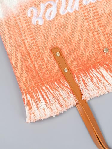 Bolso Tote Canvas Epsion Grande con Flecos y Hombro miniatura 5