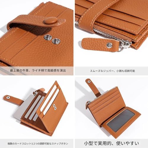 Amazon | [Diexgiy] 本革財布 超薄型 カードホルダー 韓国製 マルチ
