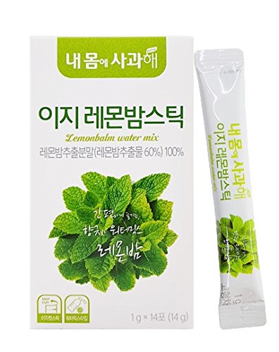 [Dr. MOON] Easy Lemon Balm Water Mix (1g x 14 packets) – 100% Lemon Balm Extract Powder from Spain, High Antioxidant, Natural Metabolism Booster