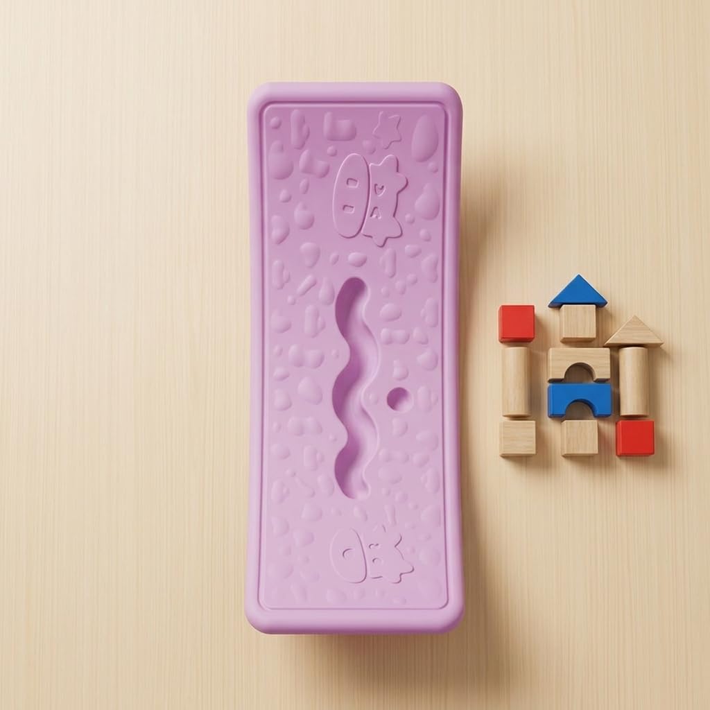 Tab de Equilibrio Curva HDPE, Antidlizante con Frenos, Grande para Niños 3-6 Años, Entrenamiento de y Concentración
