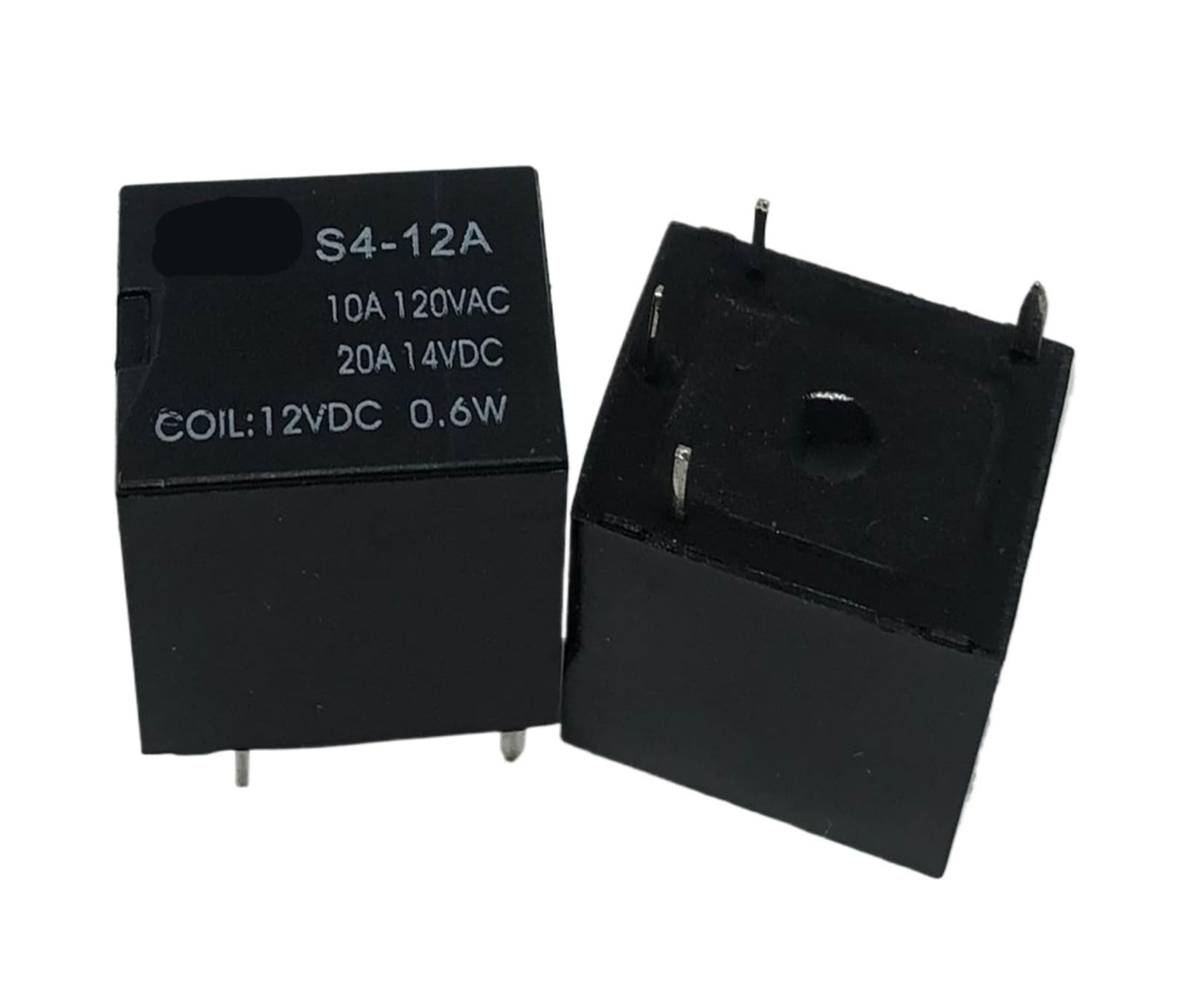 Relé T78-1A-12V S4-12A 4 pines repara fallos eléctricos en placas PCB 3