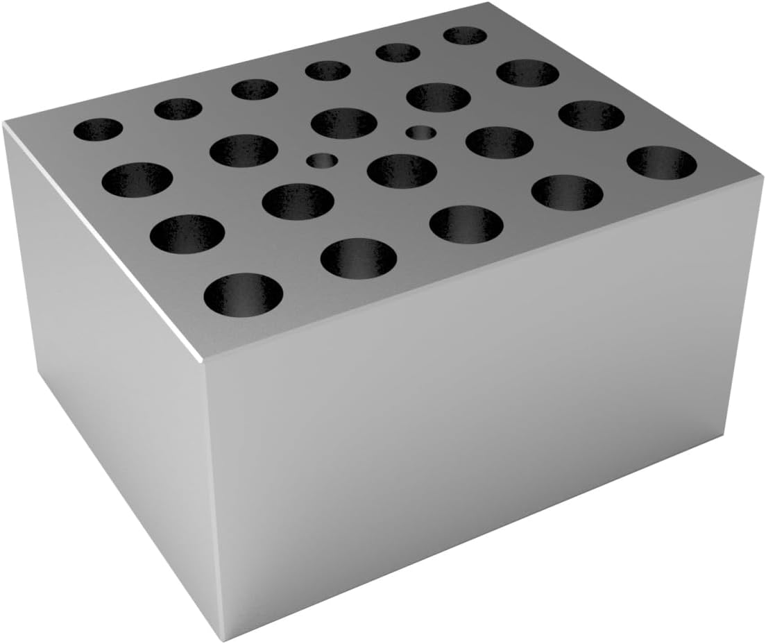 6-10-5 x 0.5-1.5-2 ml Microtube Combination Dry Bath Block
