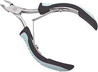 Vista 7 de IVON Cortadora de cutículas con empujador, cortador removedor de cutículas - mango antideslizante de goma